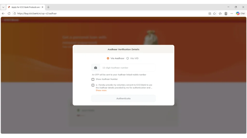 Enter Your Aadhar Number